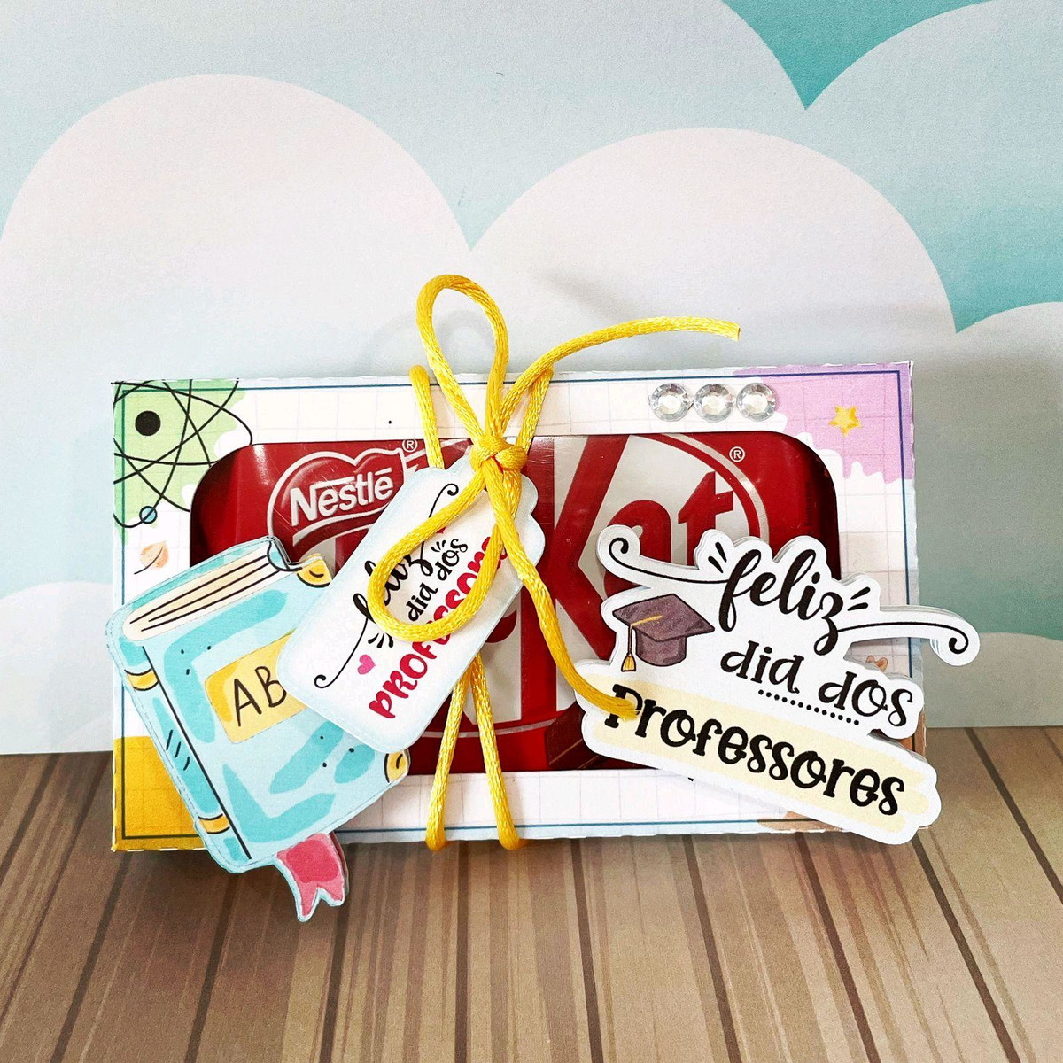 ARQUIVO DIA DOS PROFESSORES CAIXA PARA KIT KAT #10025