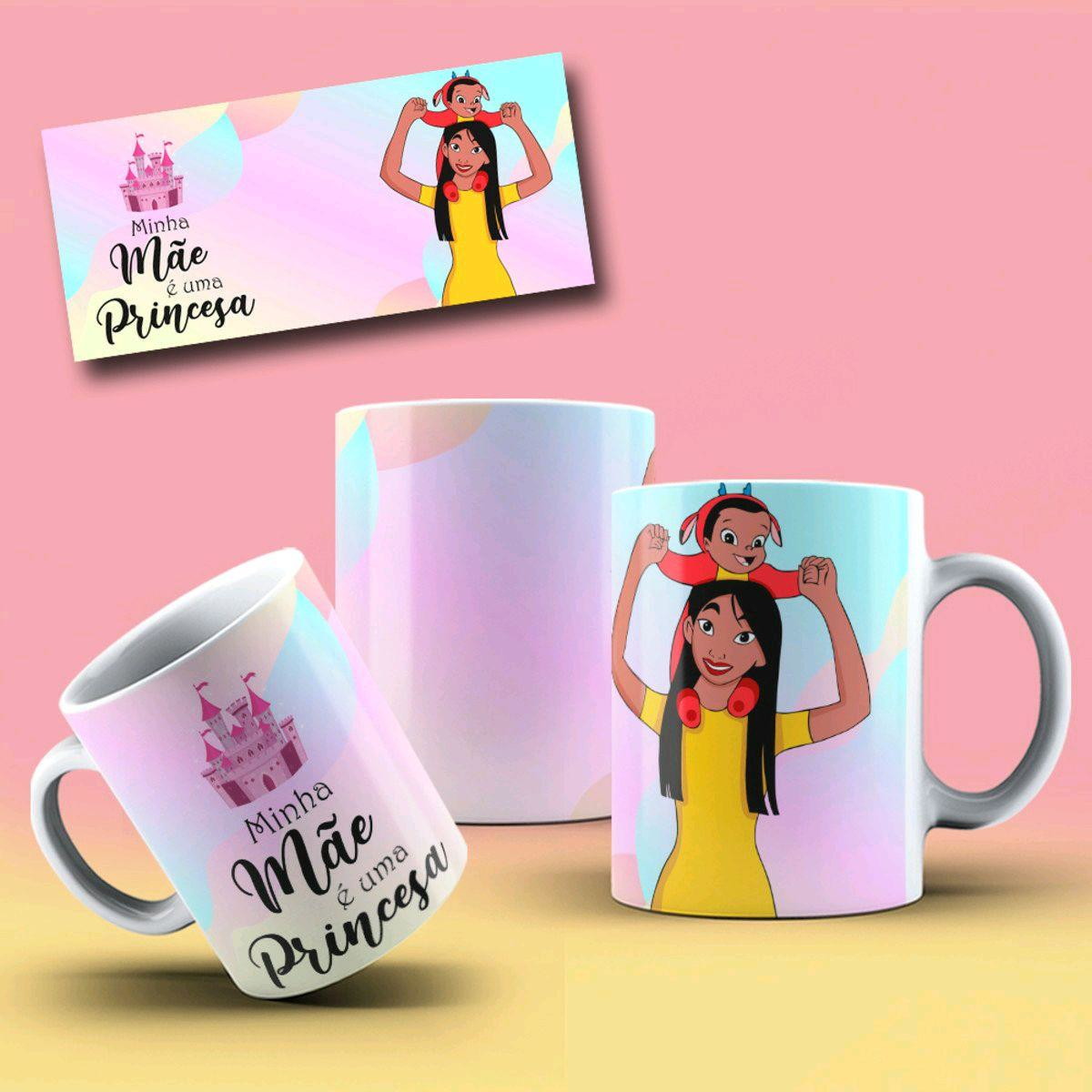 Arquivo Digital Arte Caneca Dia das Maes Sublimaçao #5224 - Imagem 5