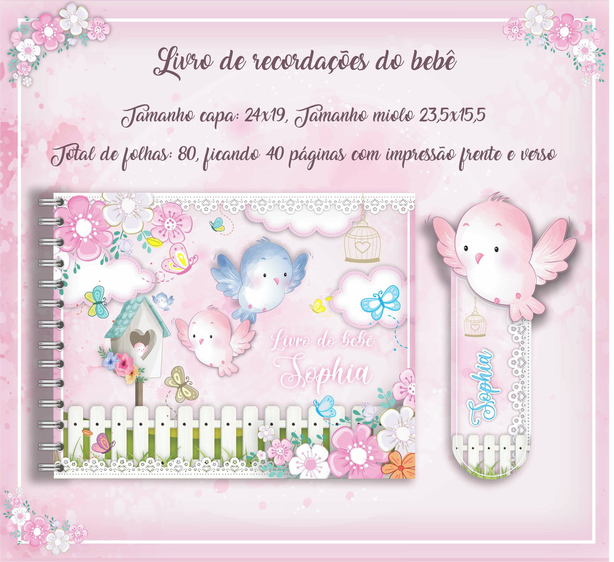 Arquivo Digital Livro do Bebê Jardim Encantado