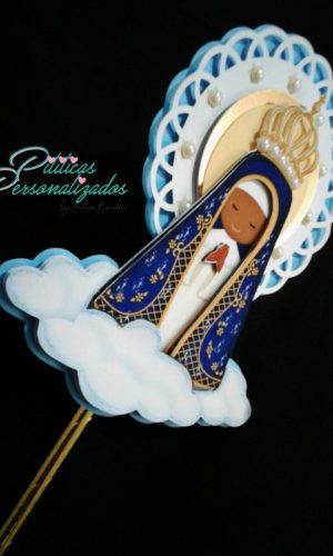 Arquivo Digital: Topo de Bolo Nossa Senhora Aparecida 001