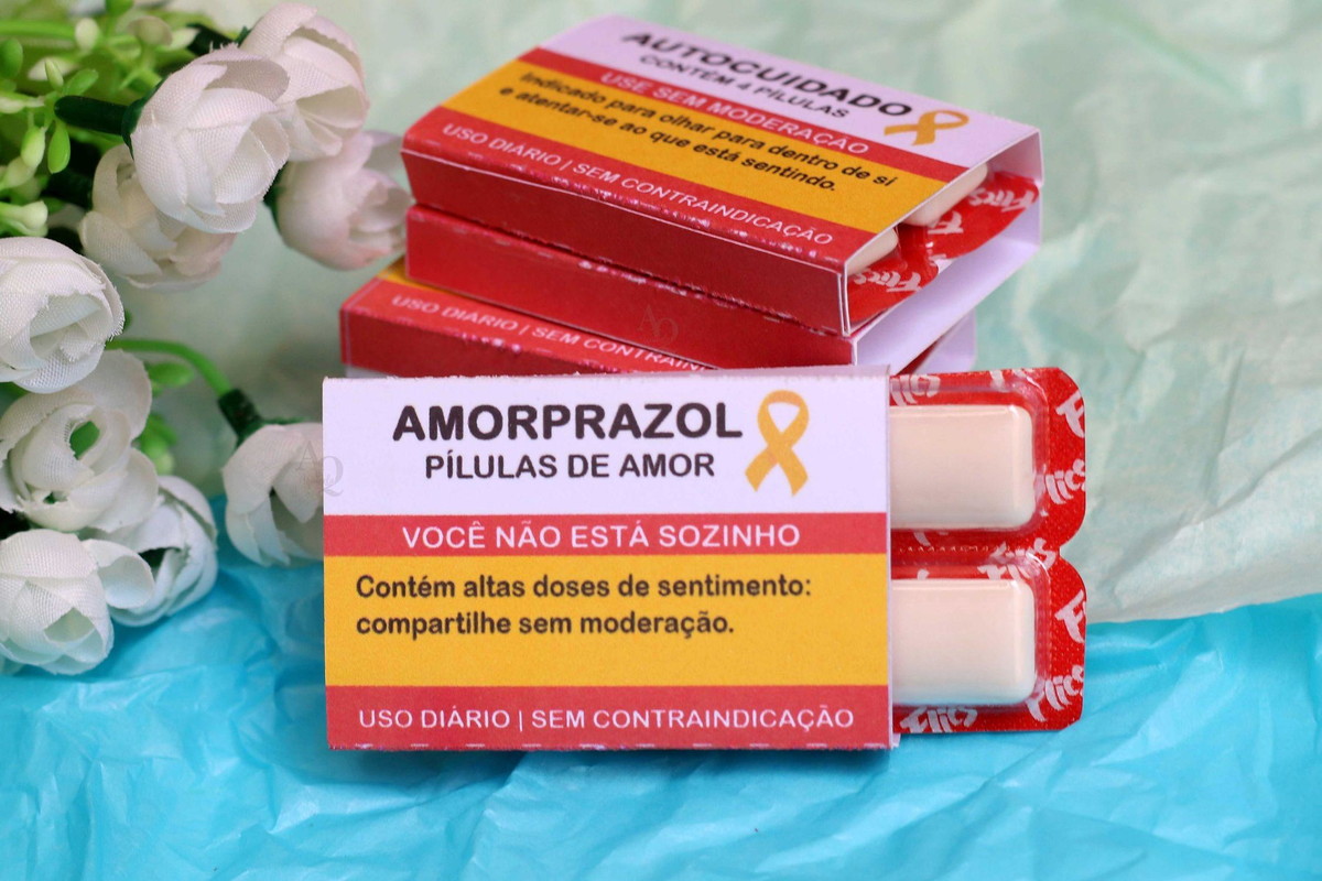 Arquivo Kit Caixa Remédio Chiclete Setembro Amarelo #15291 - Imagem 3