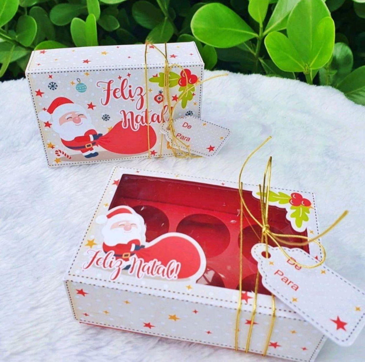 Arquivo Kit Caixas para Doces de Natal #11293 Studio e pdf - Imagem 3