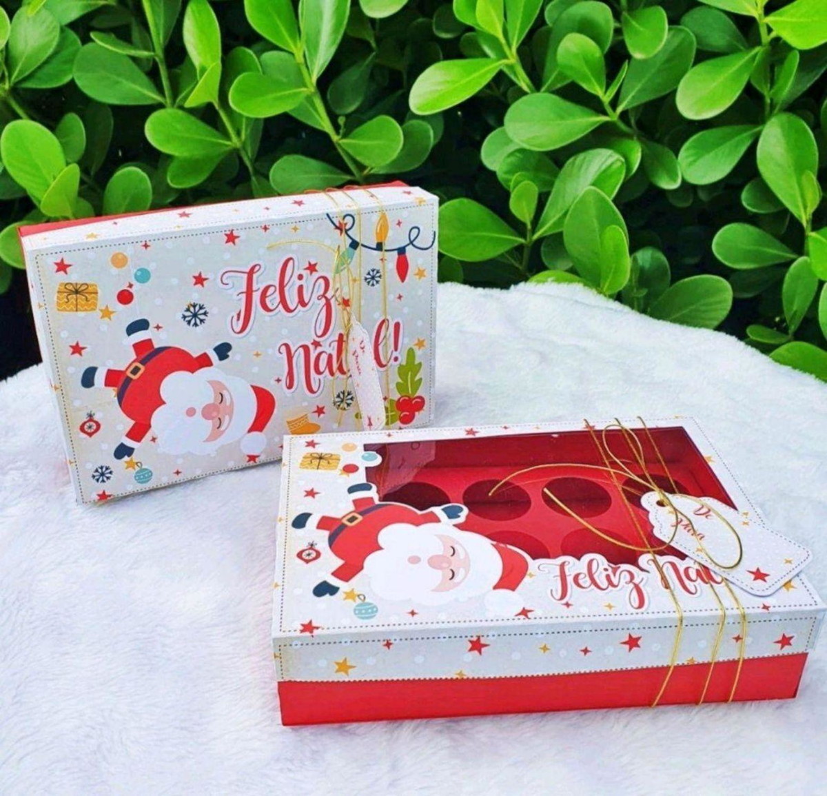 Arquivo Kit Caixas para Doces de Natal #11293 Studio e pdf - Imagem 4