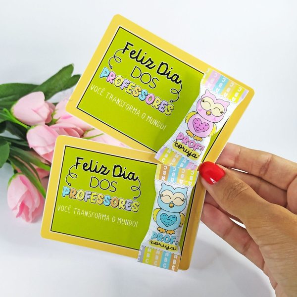 Arquivo Kit Card + Balinha Dia Dos Professores #15368