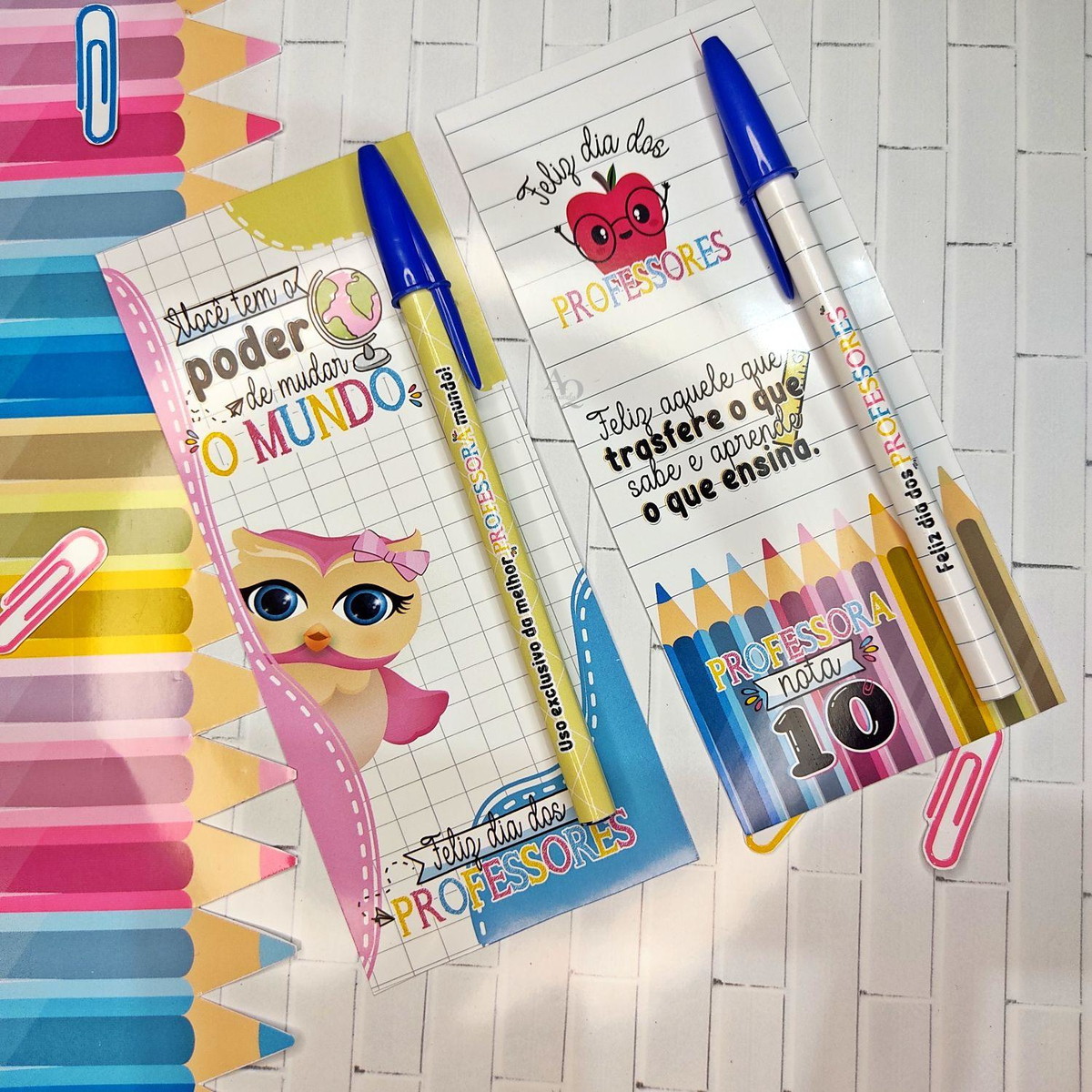 Arquivo Kit Card +balinha + Lapis Dia Dos Professores #15355 - Imagem 4