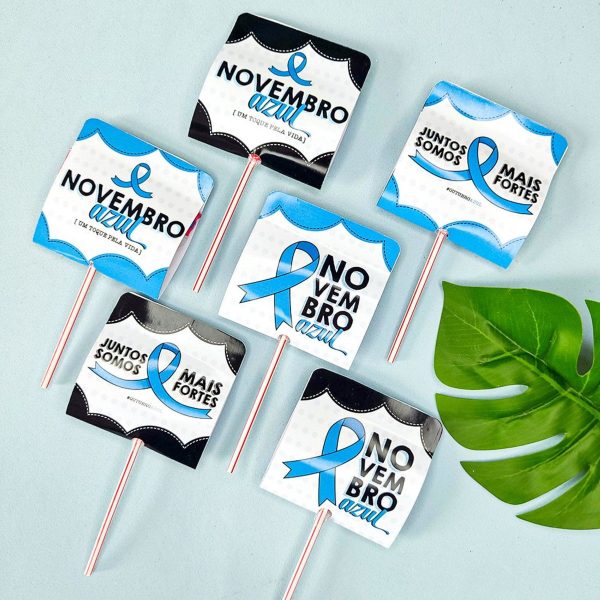 Arquivo Kit Card Pirulitos Novembro Azul #16537 - Image 2
