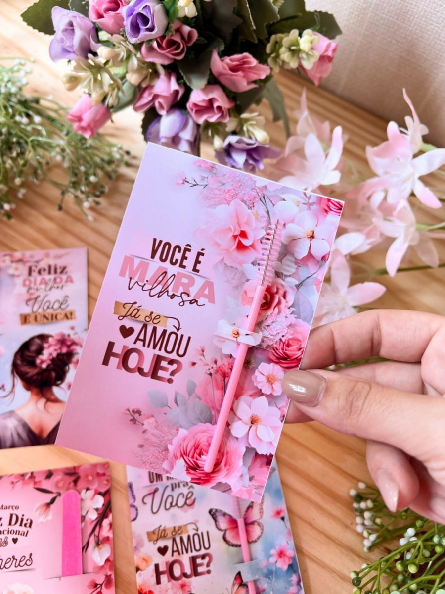 Arquivo Kit Card Lixa e Escovinha Dia da Mulher 2024 #17022 - Imagem 4