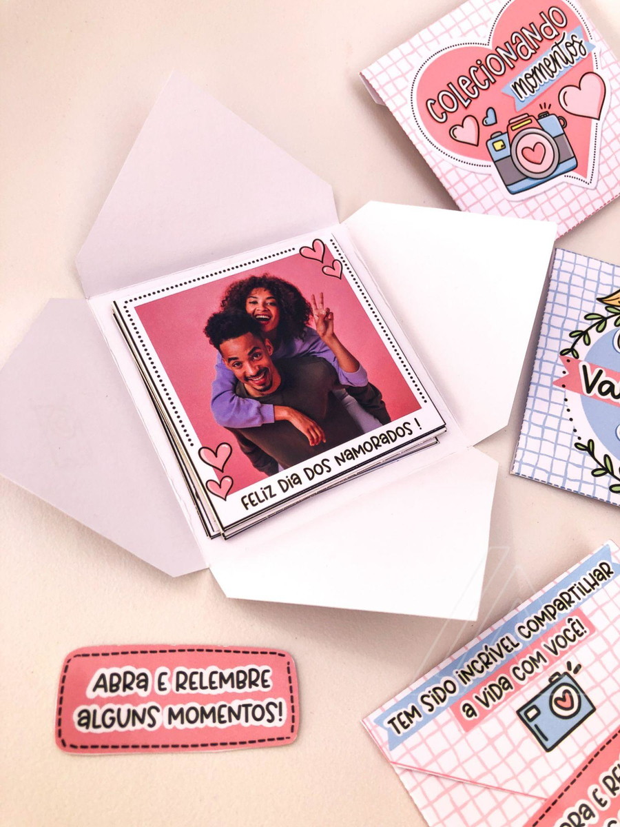 ARQUIVO KIT ENVELOPE MOLDURA POLAROIDE DIA DO NAMORADO 14095