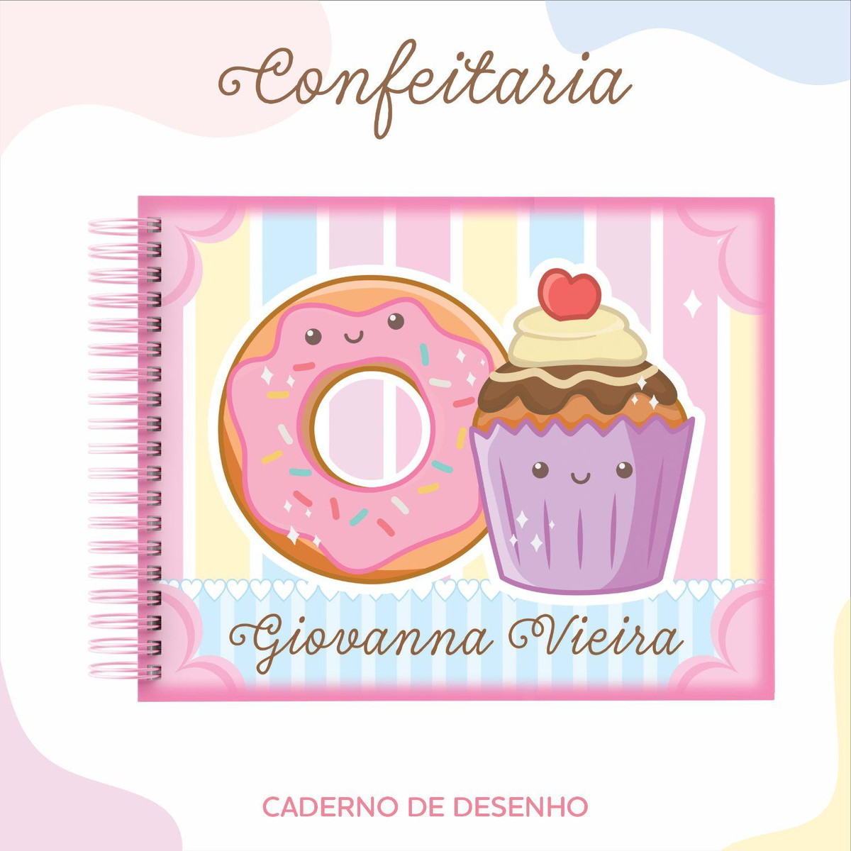 Arquivo Kit Etiquetas Escolares Confeitaria #11338 - Imagem 5