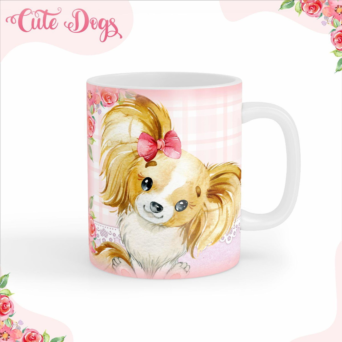 ARQUIVO KIT ETIQUETAS ESCOLARES CUTE DOG #11320 - Imagem 4