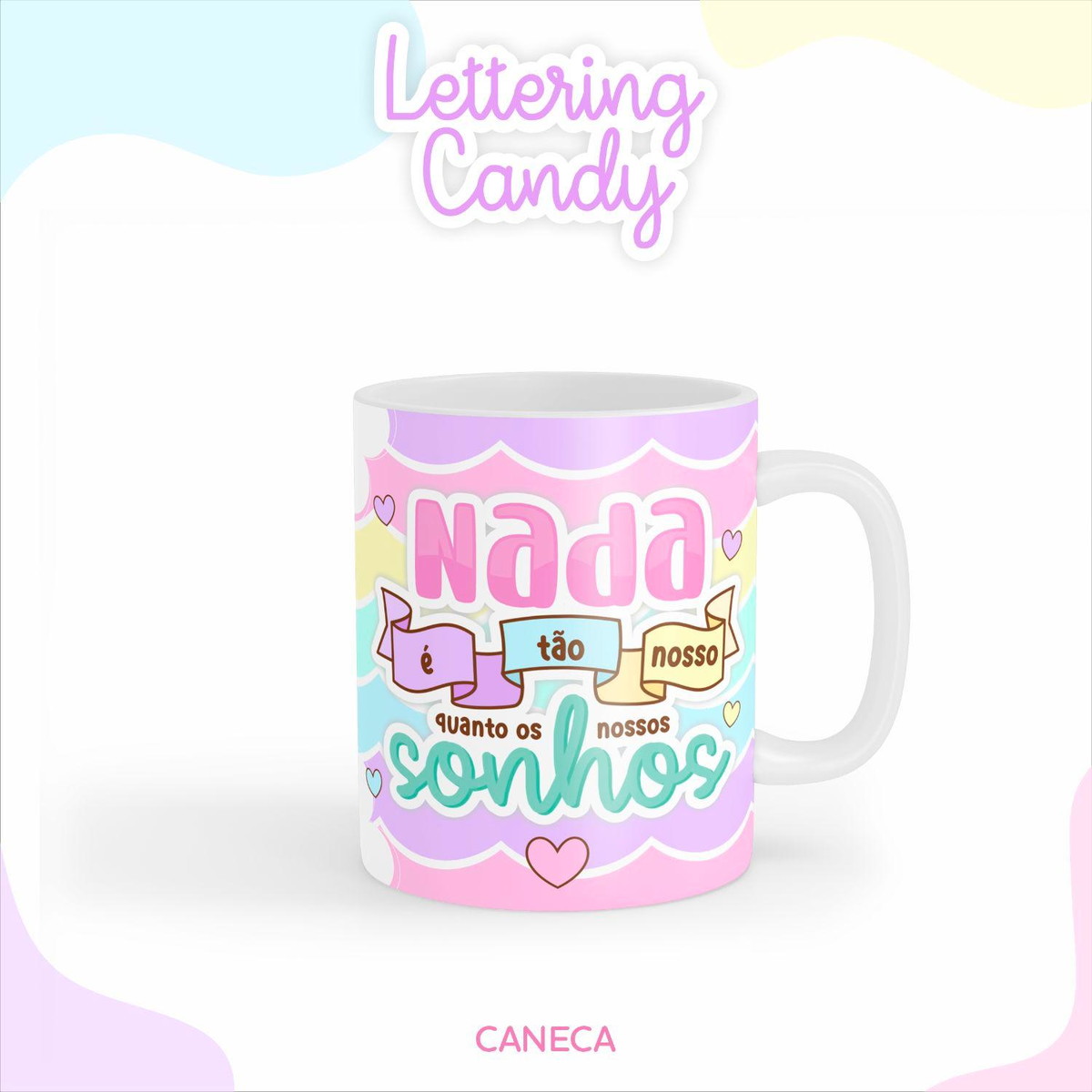 ARQUIVO KIT ETIQUETAS ESCOLARES LETTERING CANDY #11334 - Imagem 3