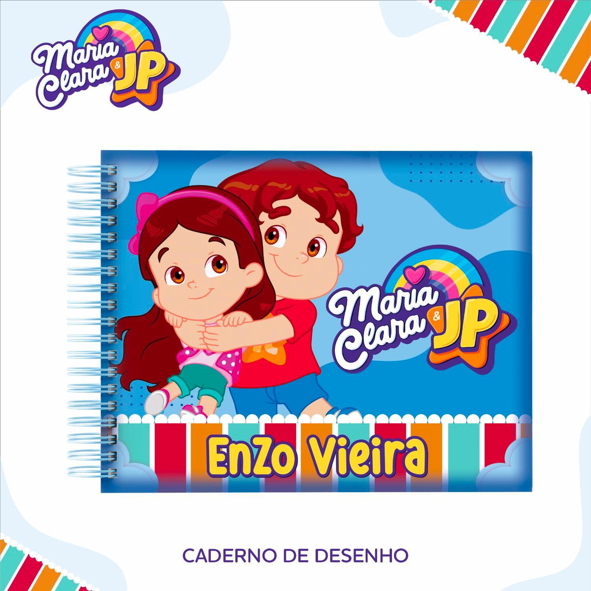 Arquivo Kit Etiquetas Escolares Maria Clara e Jp #11329 - Imagem 5