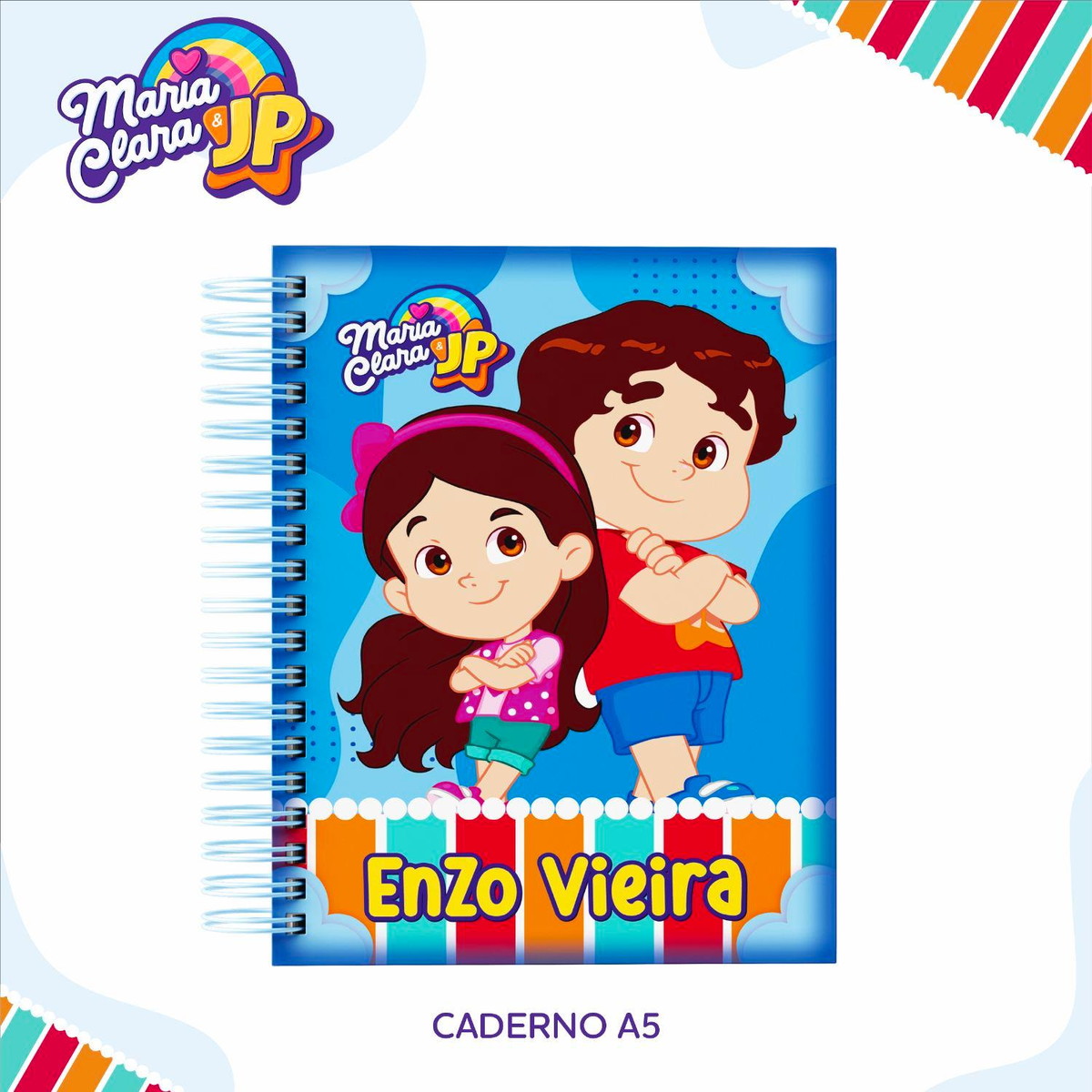 Arquivo Kit Etiquetas Escolares Maria Clara e Jp #11329 - Imagem 4