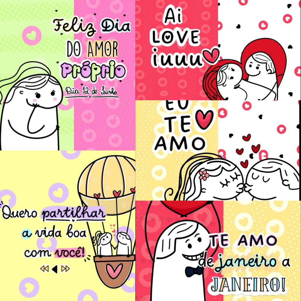 ARQUIVO KIT PIRULITOS FLORK DIA DOS NAMORADOS #14081 - Imagem 2