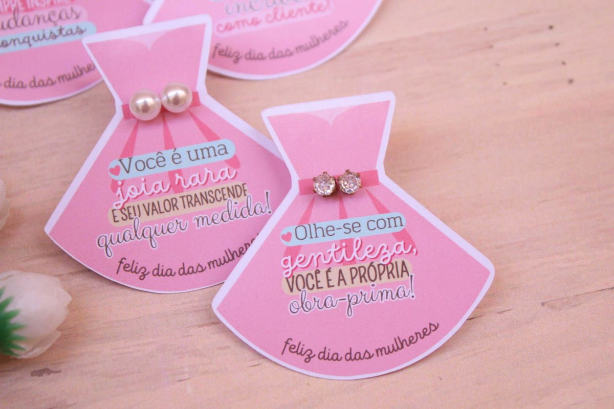 Arquivo Mimo Kit Cards Brinco Vestido Dia da Mulher #17004 - Imagem 4