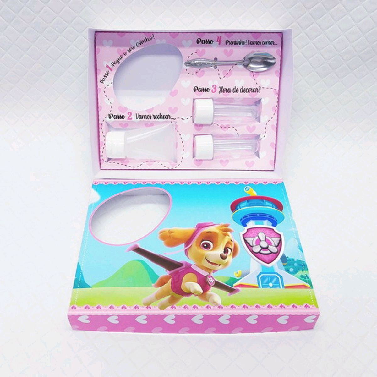 ARQUIVO PASCOA MINI CONFEITEIRO SKYE PATRULHA CANINA #3023