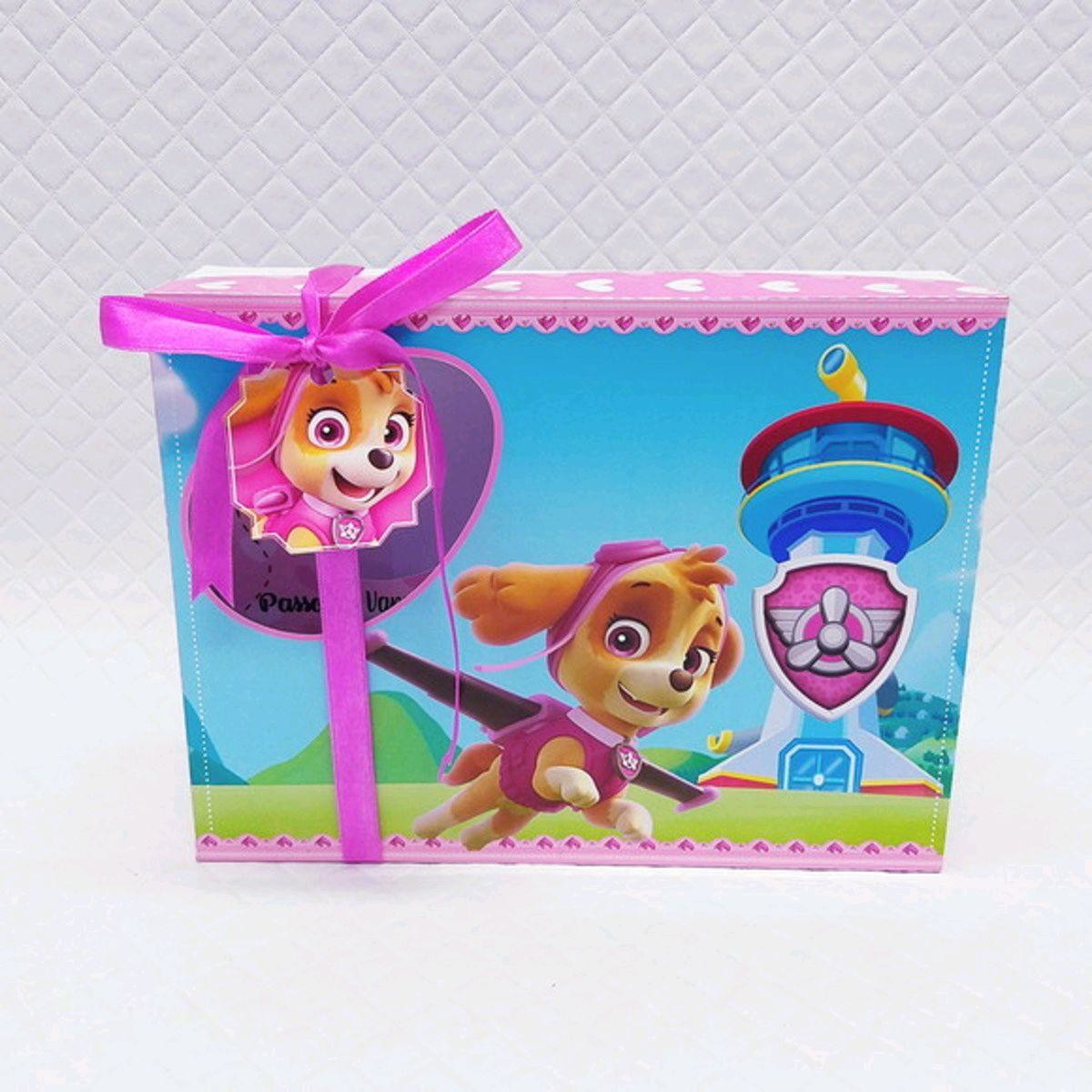ARQUIVO PASCOA MINI CONFEITEIRO SKYE PATRULHA CANINA #3023 - Imagem 2