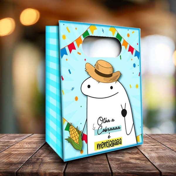 ARQUIVO SACOLA FLORK FESTA JUNINA SÃO JOÃO #14177