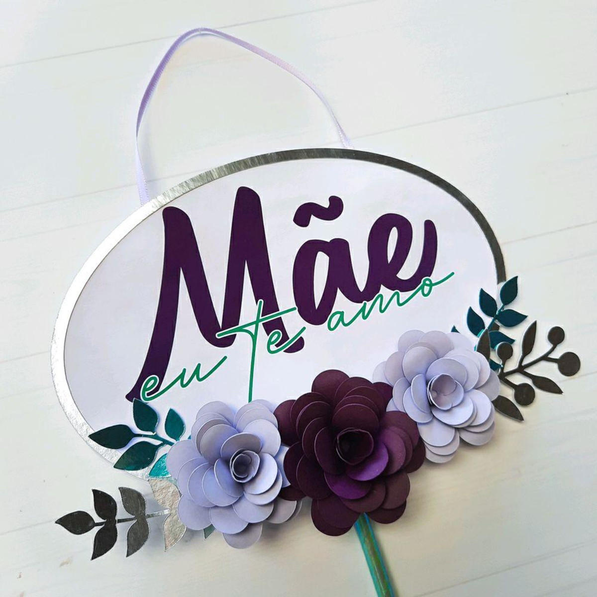 ARQUIVO TOPO DE BOLO DIA DAS MAES EU TE AMO #5500 STUDIO PDF - Imagem 3