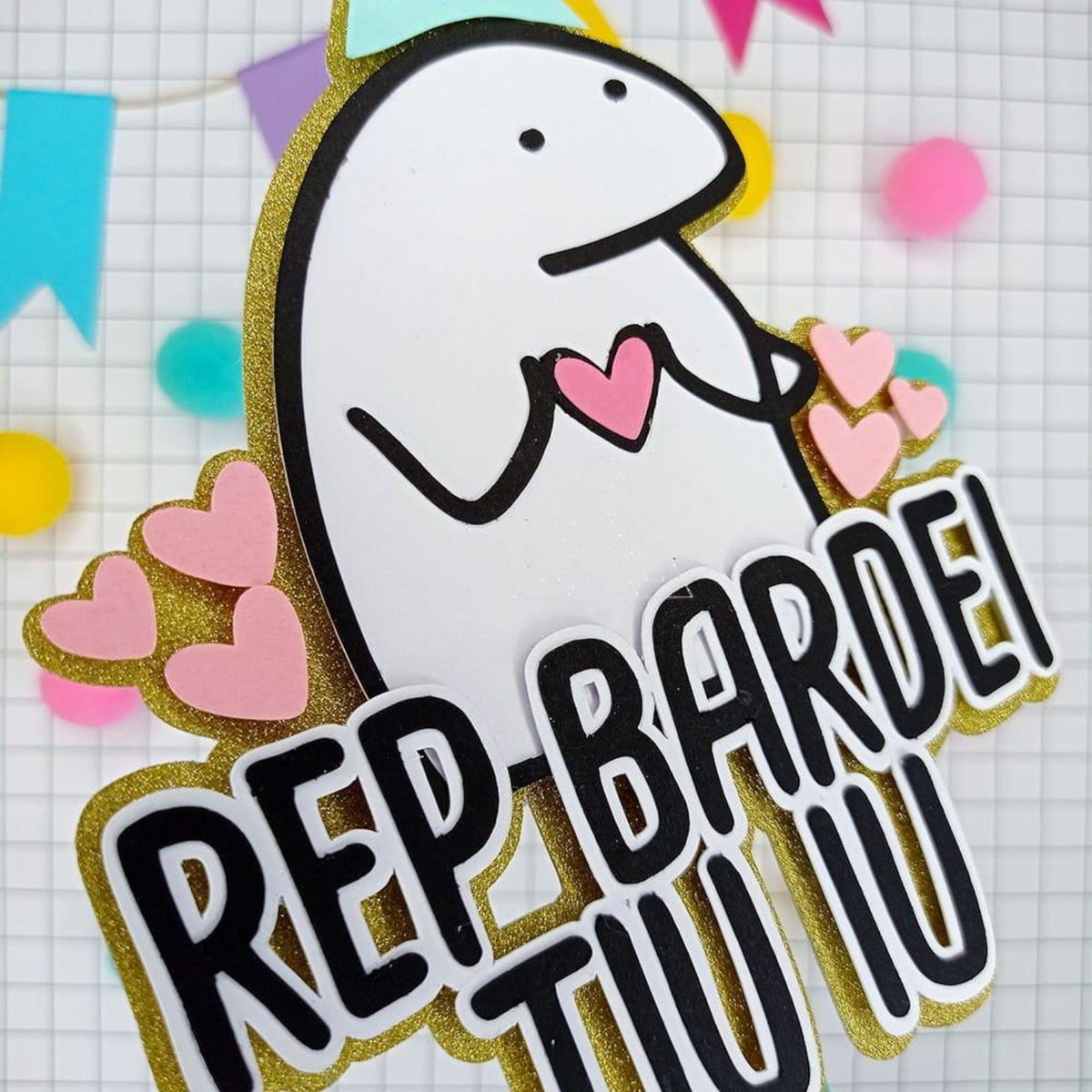 ARQUIVO TOPO DE BOLO FLORK REP BARDEI #13739