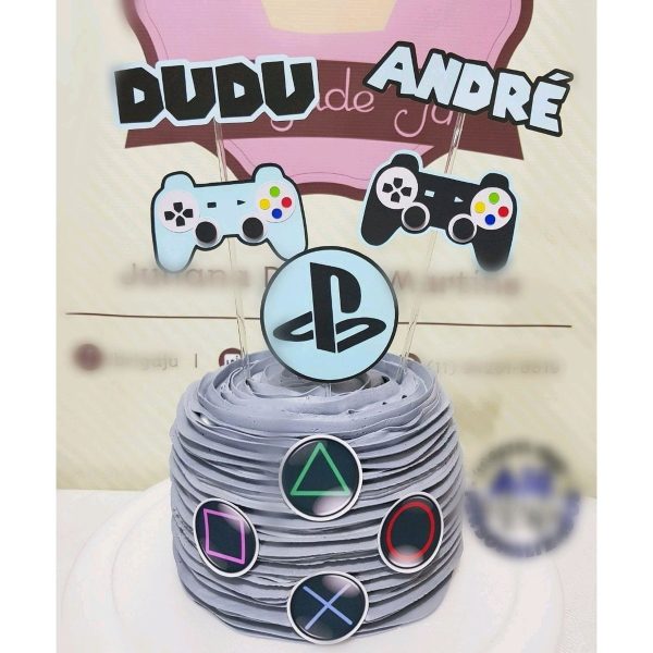 ARQUIVO TOPO DE BOLO VÍDEO GAME (#11237) STUDIO
