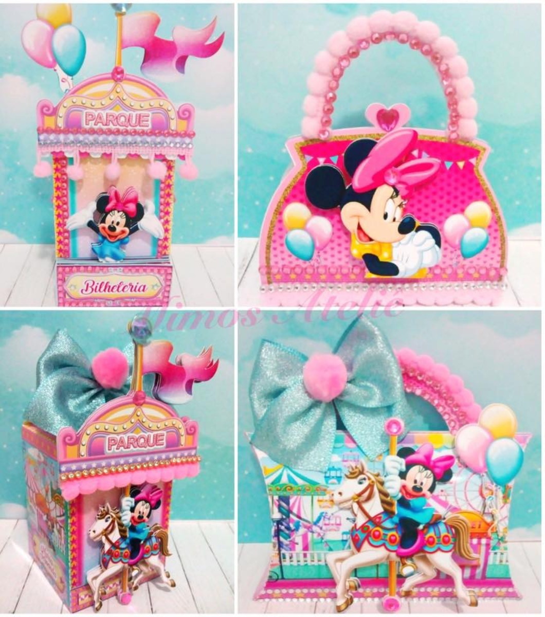 Arquivos de corte Silhouette Minnie Luxo - Imagem 2