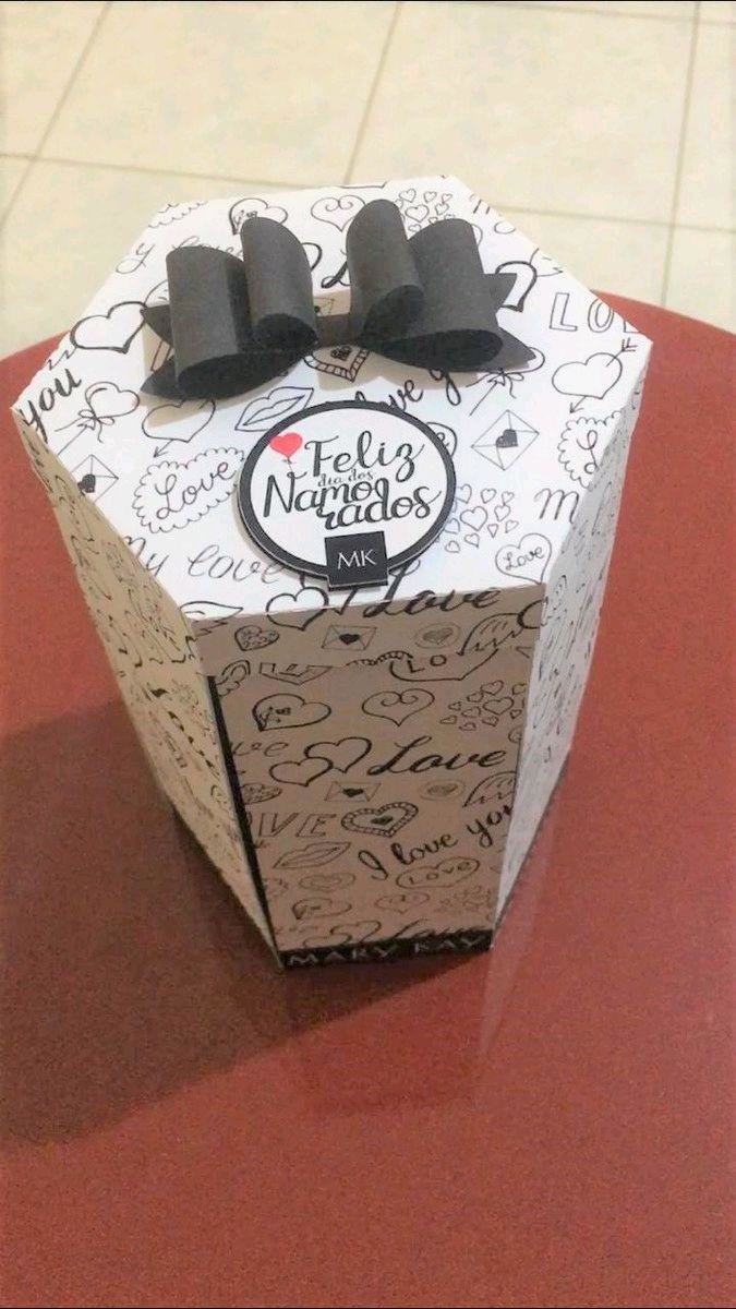 CAIXA EXPLOSAO NAMORADOS PRESENTE PERFUME MARY KAY #5709 - Imagem 5