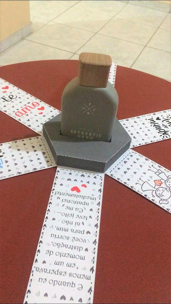 CAIXA EXPLOSAO NAMORADOS PRESENTE PERFUME MARY KAY #5709