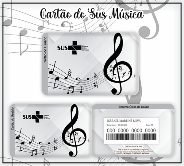 Cartão Digital Sus Musica