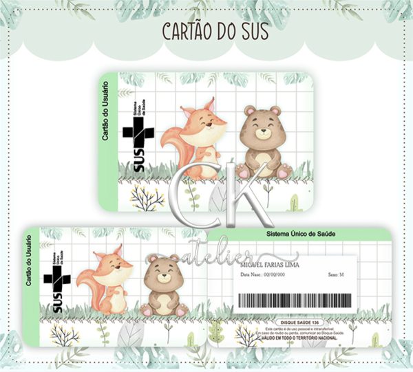 Cartão Sus Bosque