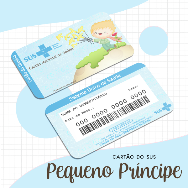 Cartão Sus Pequeno Principe