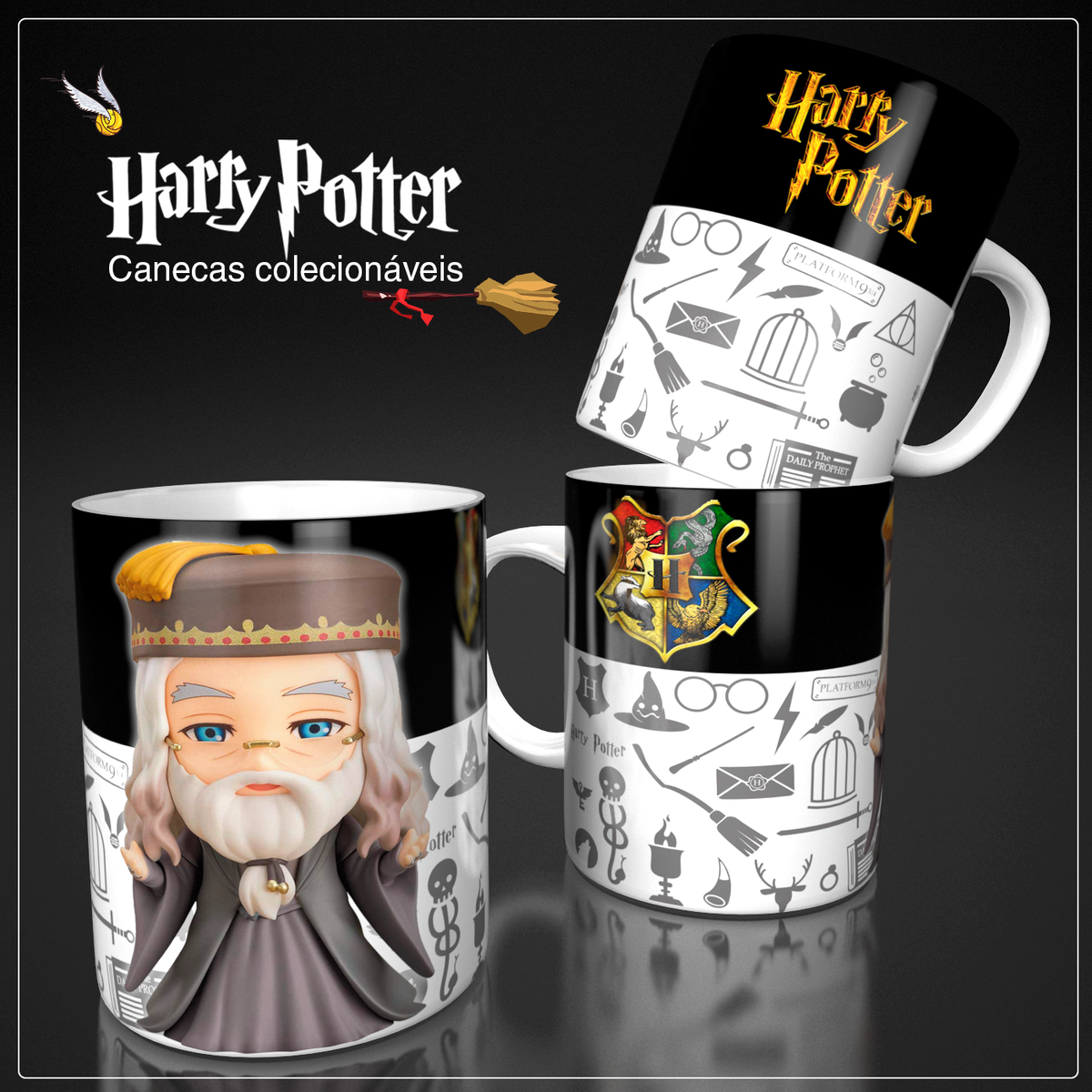 Coleção Sublimada Harry Potter (Dumbledore)