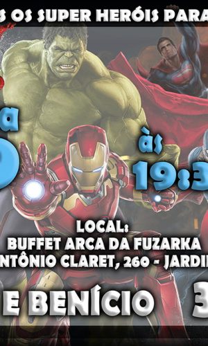 Convite Avengers