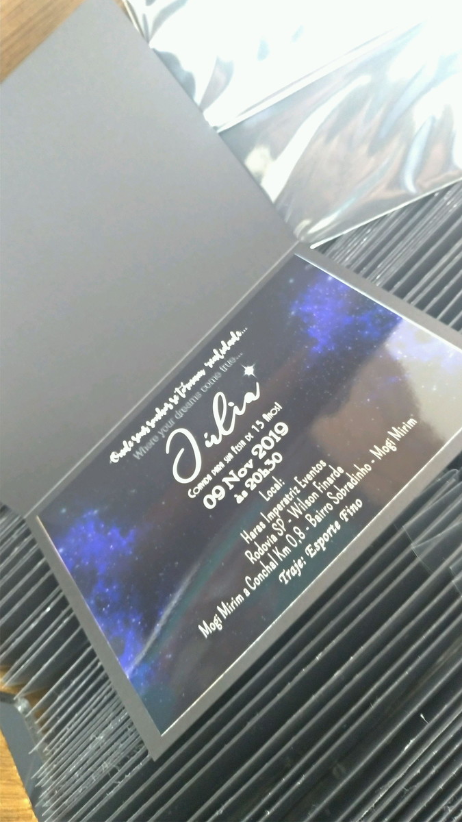 Convite Galaxia - Imagem 2