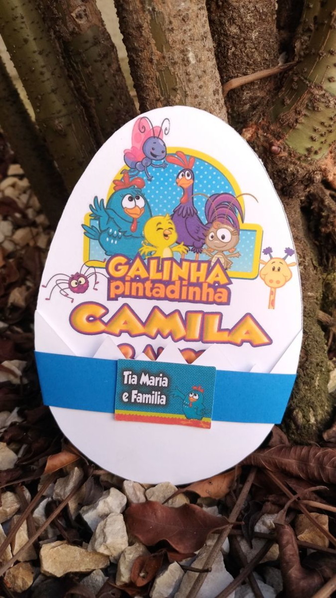 Convite Galinha Pintadinha - Imagem 2