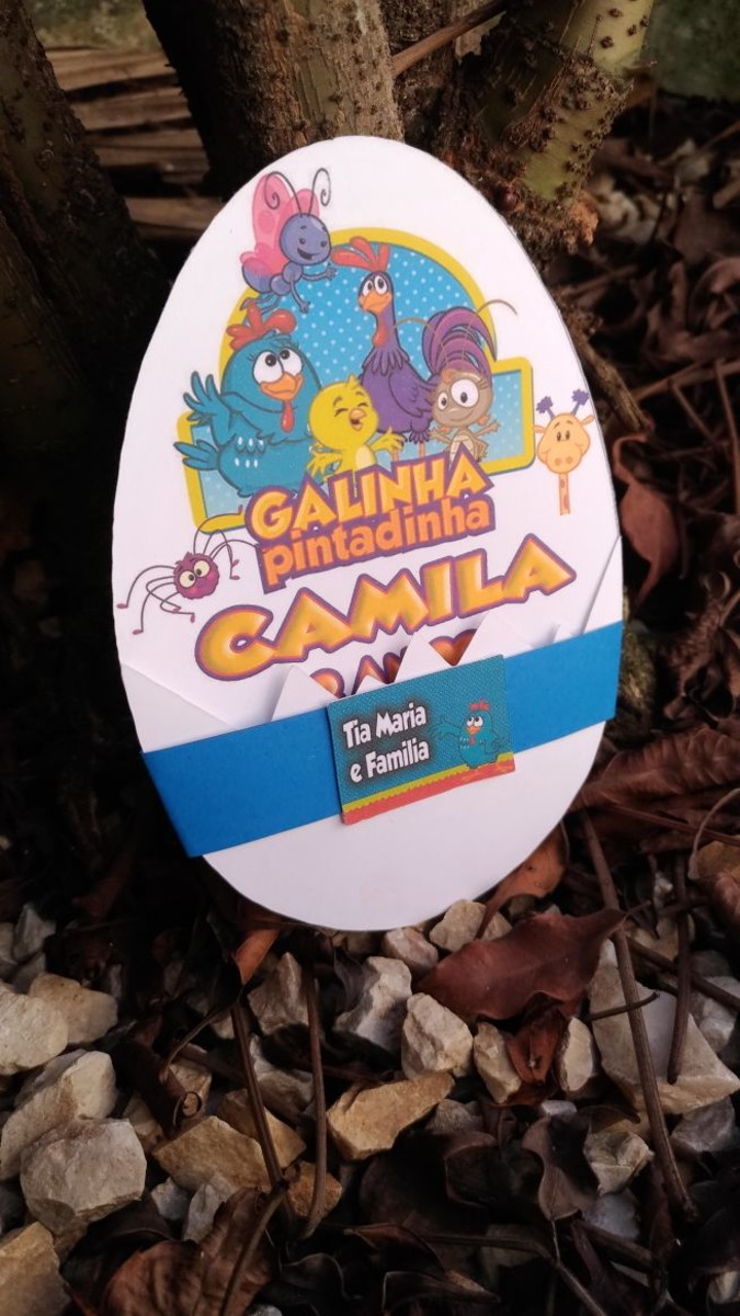 Convite Galinha Pintadinha