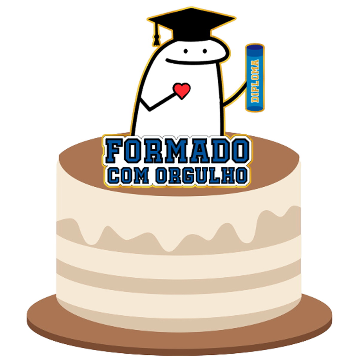 Kit C/ 5 Arquivo De Corte: Topo De Bolo Flork Bento Cake 035