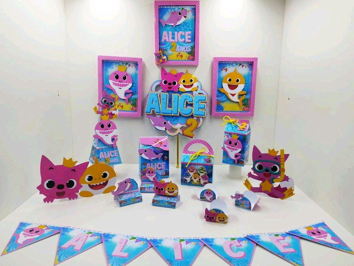 KIT SÓ UM BOLINHO BABY SHARK #185 - PDF E STUDIO