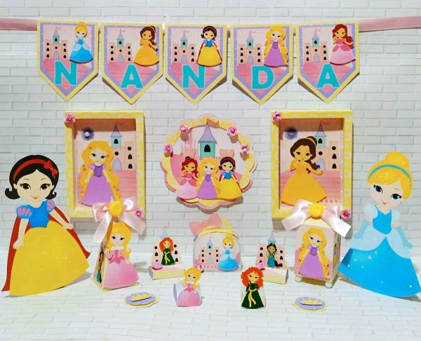 KIT SÓ UM BOLINHO - PRINCESAS (#412) PDF E STUDIO