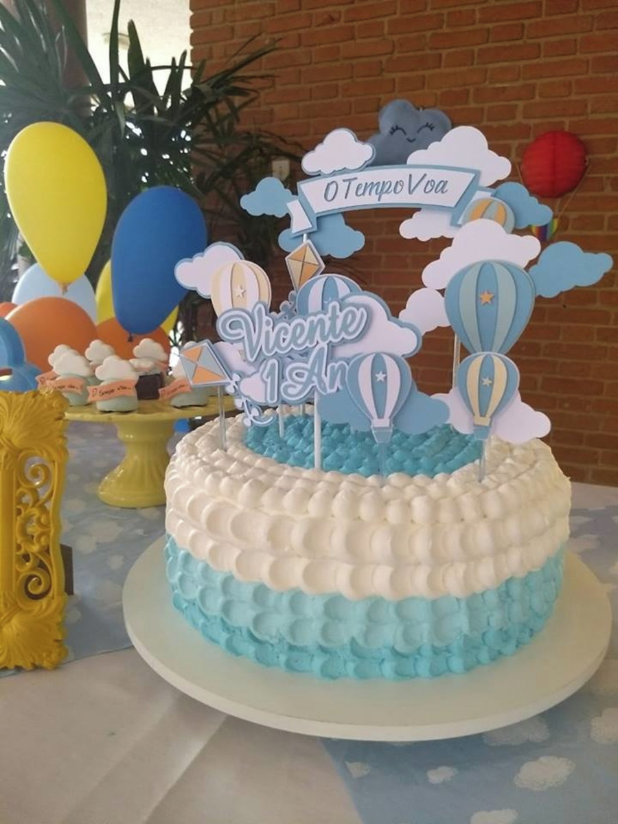 Topo de Bolo Balão