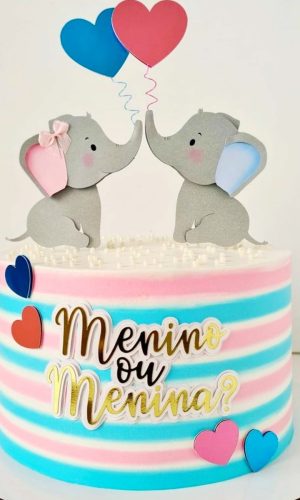 Topo de Bolo Chá revelação