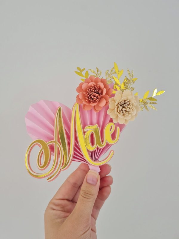 Topo de Bolo Dia das Mães
