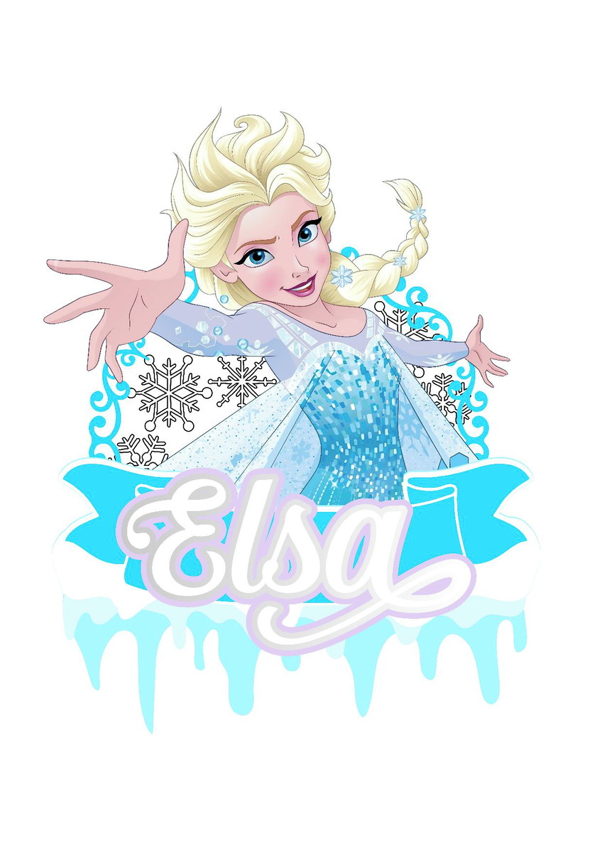 Topo de Bolo Frozen - Imagem 2