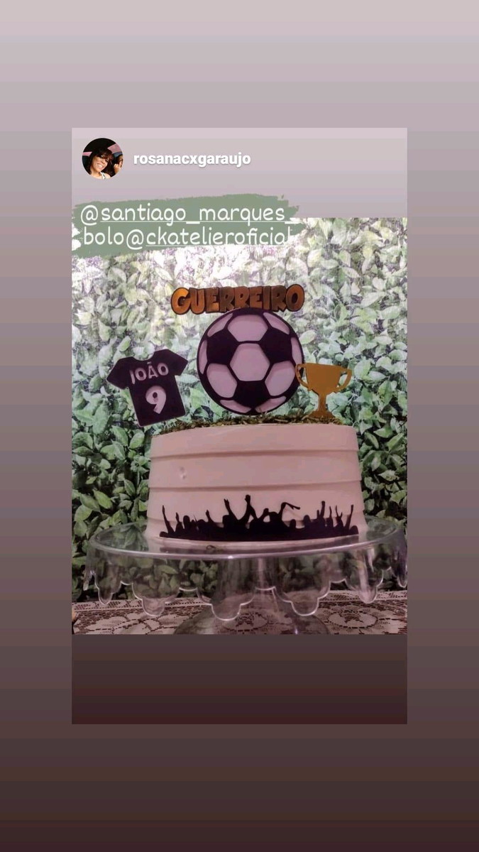 Topo de Bolo futebol - Imagem 2