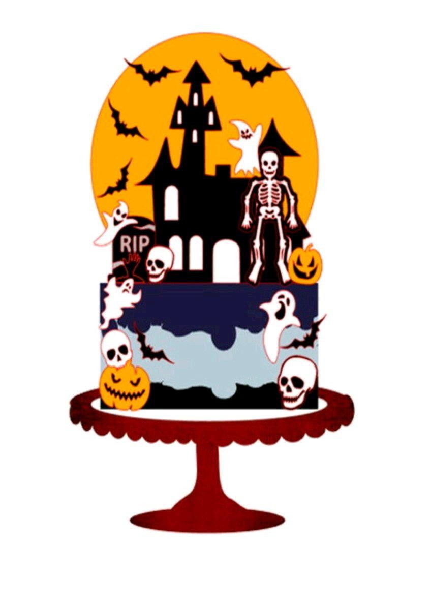 TOPO DE BOLO HALLOWEEN (#358) - STUDIO