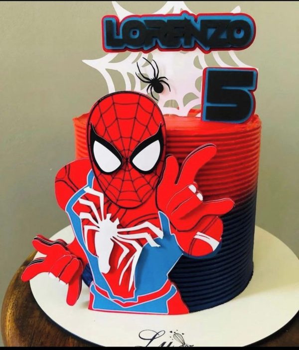 Topo de Bolo Homem Aranha