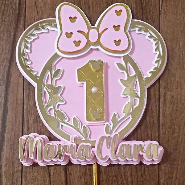 Topo de Bolo Minnie - Image 4
