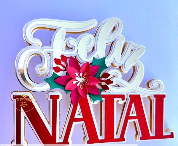 Topo de Bolo Natal
