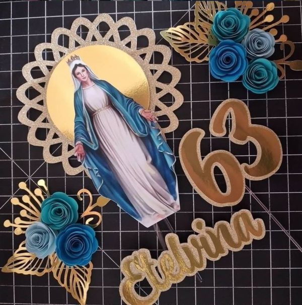 Topo de Bolo Nossa Senhora