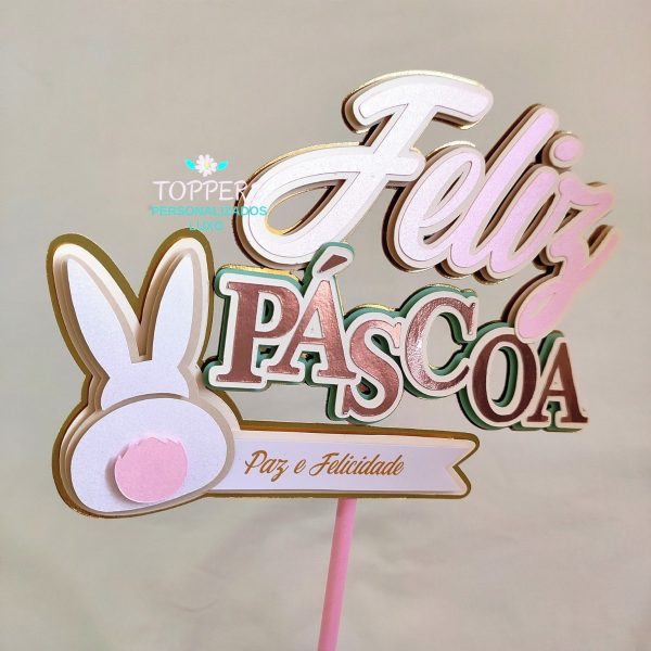 Topo de Bolo Páscoa